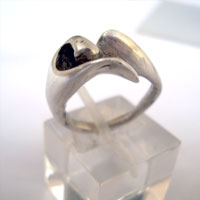 anillo de plata